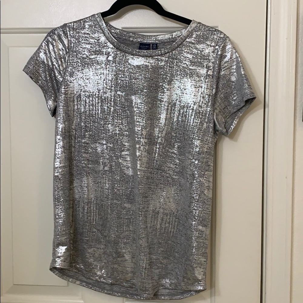Sliver Shiny Shirt